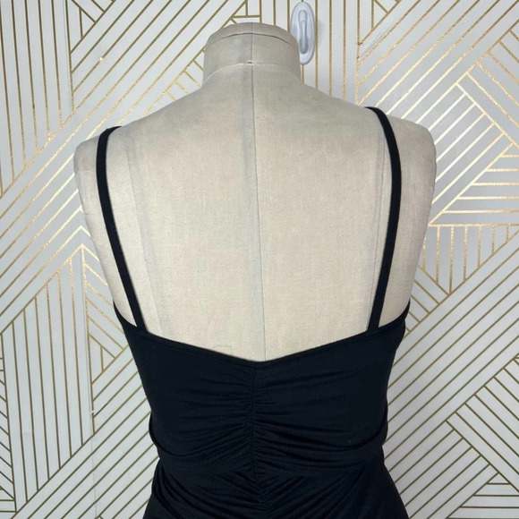 Rachel Pally Black Ruched Shirred Bodycon‎ Tank Dress Size Small - Picture 9 of 13